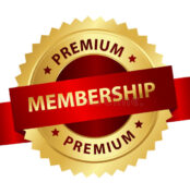 premium-membership-badge-stamp-golden-red-ribbon-text-30827692